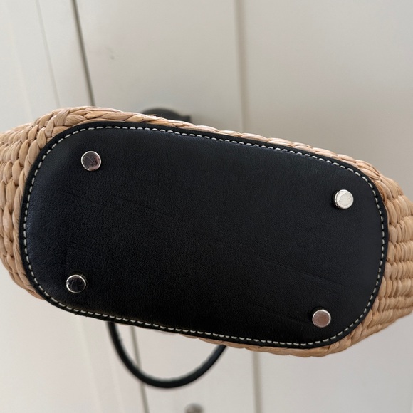 TALBOTS Wicker Basket Bag - Picture 4 of 4